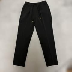 [美品]OPAQUE.CLIP センタープレスパンツ　黒のサムネイル