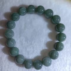 天然石 藍水 翡翠 鑑定書付き - メルカリ