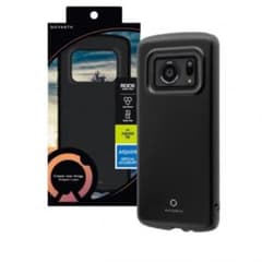 AQUOS R6 SH-51B 耐衝撃 ハイブリッド ケース ブラック TE95のサムネイル
