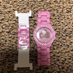 ♡キラキラピンク♡ハローキティ♡腕時計のサムネイル