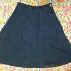 くるみ様専用！GU デニムスカート ￥640のサムネイル