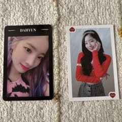 TWICE ダヒョン トレカ 2枚セットのサムネイル