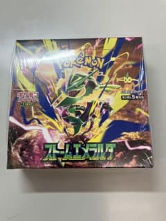ポケモンカード ストームエメラルダ 1ボックス シュリンク付きのサムネイル