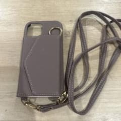 iPhone１２　ストラップ、カード入れ、鏡付きのサムネイル