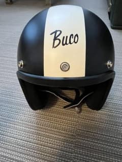BUCO ヘルメット　SMILE BUCO マッドブラック　Lサイズ　箱なしのサムネイル