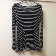 ボーダー授乳服のサムネイル