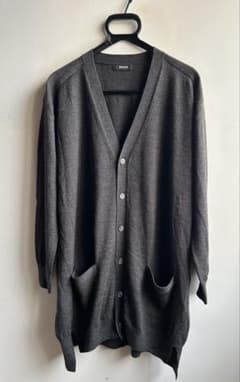 美品】zucca ニット カーディガン M グレー 毛100% ズッカ - メルカリ