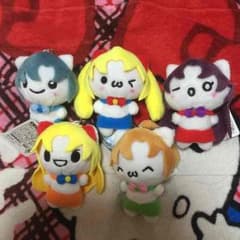 セーラームーン♡かおもじ月猫♡マスコットキーホルダーのサムネイル