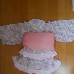 17号☆プロフ確認お願いします様専用♪スーリー浴衣95㎝のサムネイル