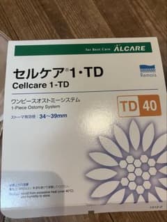 ALCARE セルケア1・TD TD40 ストーマ装具セットのサムネイル