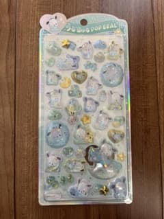 正規品　うるちゅるポップシール　ポチャッコ　サンリオ