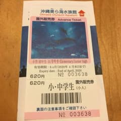 美ら海水族館チケットのサムネイル