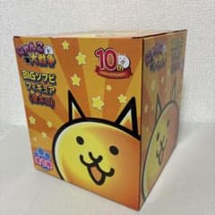 【未開封】にゃんこ大戦争　BIGソフビ　フィギュア　金ネコ
