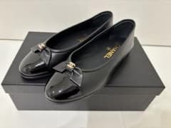 シャネル⭐️バレエシューズ⭐️フラットシューズ⭐️リボンにココ 