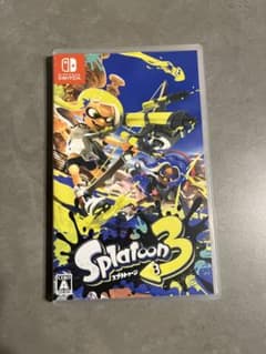 Nintendo Switch Splatoon 3 ソフトのサムネイル
