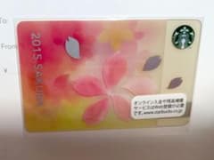 Starbucks Card 2015 SAKURA スタバカード - メルカリ