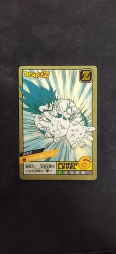 ドラゴンボールZ パワーレベル6 カード 1991年製 ドラゴンボールZ パワーレベル6 カード 1991年製 ドラゴンボールZ