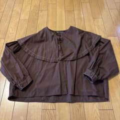 ZARA 襟付き長袖シャツのサムネイル