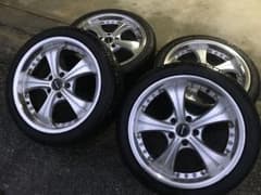 18インチ 8j+38 4本ホイールタイヤセットのサムネイル