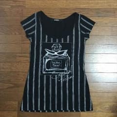 リップサービス  香水ボトル柄のTシャツのサムネイル