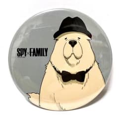 SPY×FAMILY展　ボンド　缶バッジ　原作絵　原作イラスト　スパイファミリー