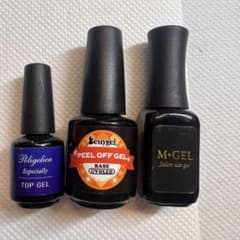 【3点セット】ピールオフジェル、トップジェル、マットトップジェルのサムネイル