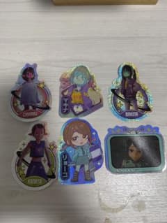 ミルキーサブウェイ キャラクターシール ステッカー 6枚セットのサムネイル