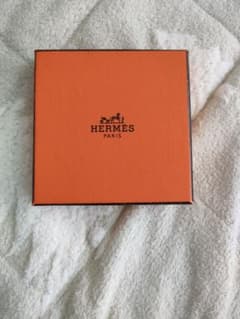 HERMES 空箱 オレンジ 正方形のサムネイル