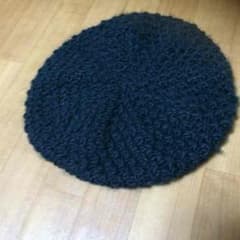 値下げ！！ニットベレー帽のサムネイル