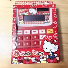ハローキティ　電卓　新品未使用のサムネイル