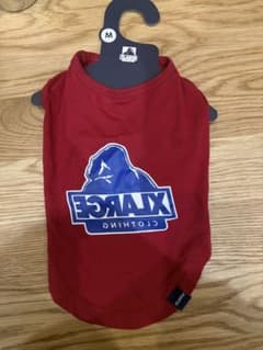XLARGE 犬用 タンクトップ レッド Mサイズのサムネイル