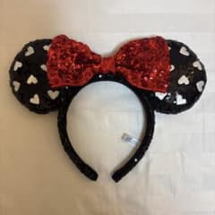 ディズニー ミニー カチューシャ スパンコール ハートのサムネイル