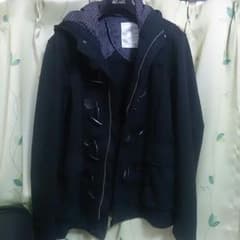 てつへい様用 BROWNY 黒ダッフルコートのサムネイル