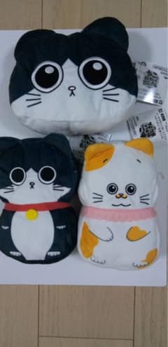 ねこに転生したおじさん　バラエティぬいぐるみポーチ