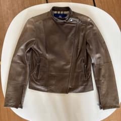 BURBERRY BLUE LABEL レザージャケット ライダースのサムネイル
