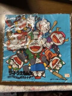 ザ・ドラえもんズ「おかしなお菓子なオカシナナ？」ハンカチーフ