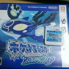 ポケットモンスター　アルファサファイア　ソフトのサムネイル