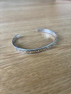 ブルースモーガン 14K コンビ バングル K14 silver ナバホ ブルースモーガン 14K コンビ バングル K14 silver ナバホ | Mercari