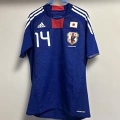 2010 日本代表 ユニフォーム オーセンティック XOサイズ サッカー日本代表 ユニフォーム 2010オーセンティック 14番 Oサイズ