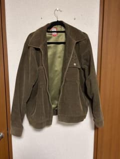 Good Times コーデュロイジャケット オリーブ Lのサムネイル