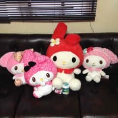 あゆち様専用マイメロ ぬいぐるみ ２つのサムネイル