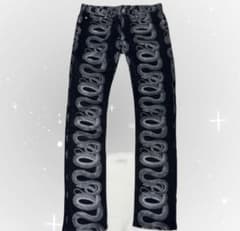 90s Hysteric glamour snake loop pants - メルカリ