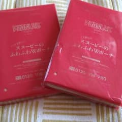 未使用　スヌーピー　ポーチ　2個セットのサムネイル