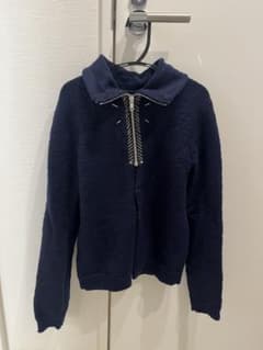 Maison Margiela ニット セーター ネイビーのサムネイル