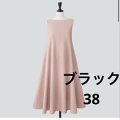 フォクシー ワンピース サイズ38 Dress(Peche) ブラック 洗える - メルカリ