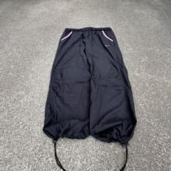 00s archive nike nylon pants y2k teck 黒 - メルカリ
