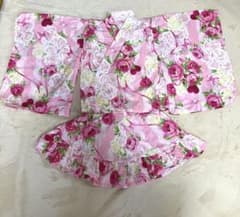 浴衣ドレス100 薔薇・りぼん花のサムネイル