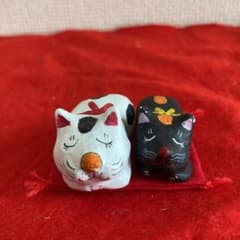 猫さんの置物(^。^)のサムネイル