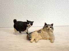 はしもとみお 猫の彫刻2 フィギュア 2種【小鉄くん、モイくん】のサムネイル