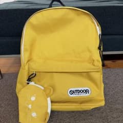 OUTDOOR PRODUCTS リュック 猫ポーチ付き イエローのサムネイル